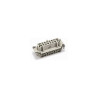 Insert HE, Raccordement à vis, femelle, 16 pin, 16A, Polycarbonate, 16B|32B 